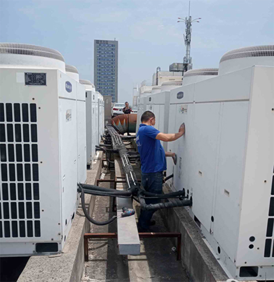 泰宁中央空调制热和不制冷系统维修方法